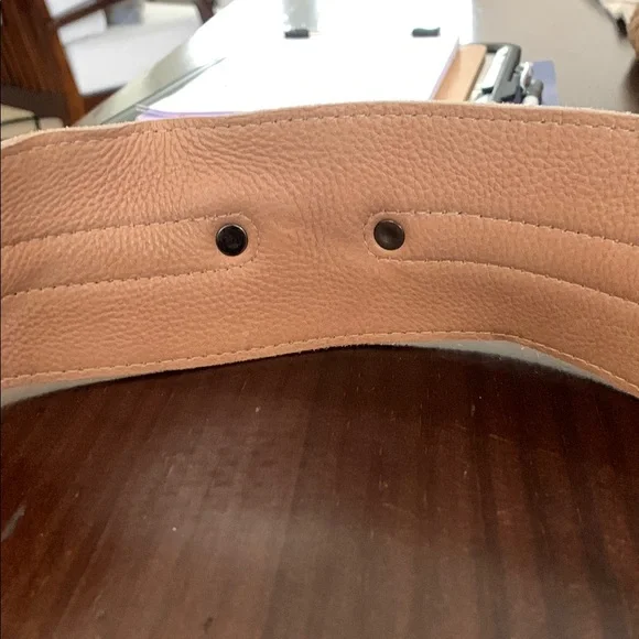 Free People Tan Studded Leather Shoulder Bag - Picture 11 of 17